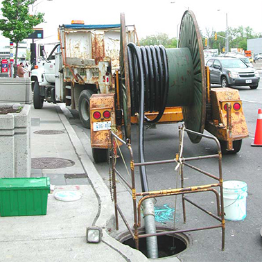 Pulling Wires through Underground Conduit