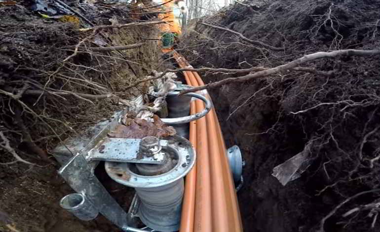 Direct Laying Of Underground Cables