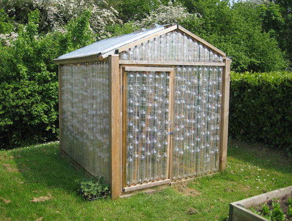 Recycled Plastic Bottle Greenhouse