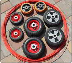 rubber-wheel